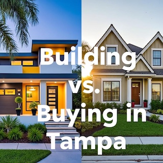 Building vs. Purchasing a New Home: A Guide for Tampa Homebuyers